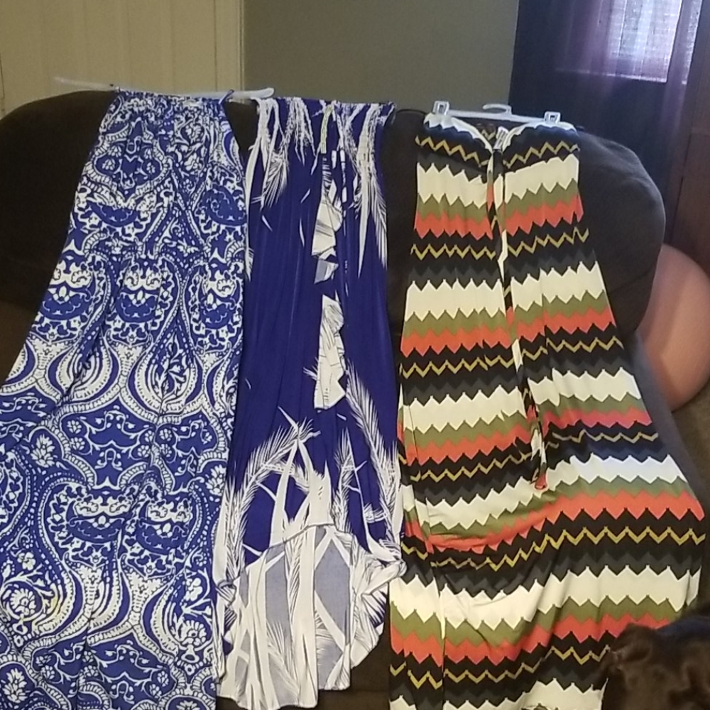 3 maxi dresses